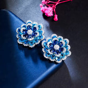 Blissful blue earrings