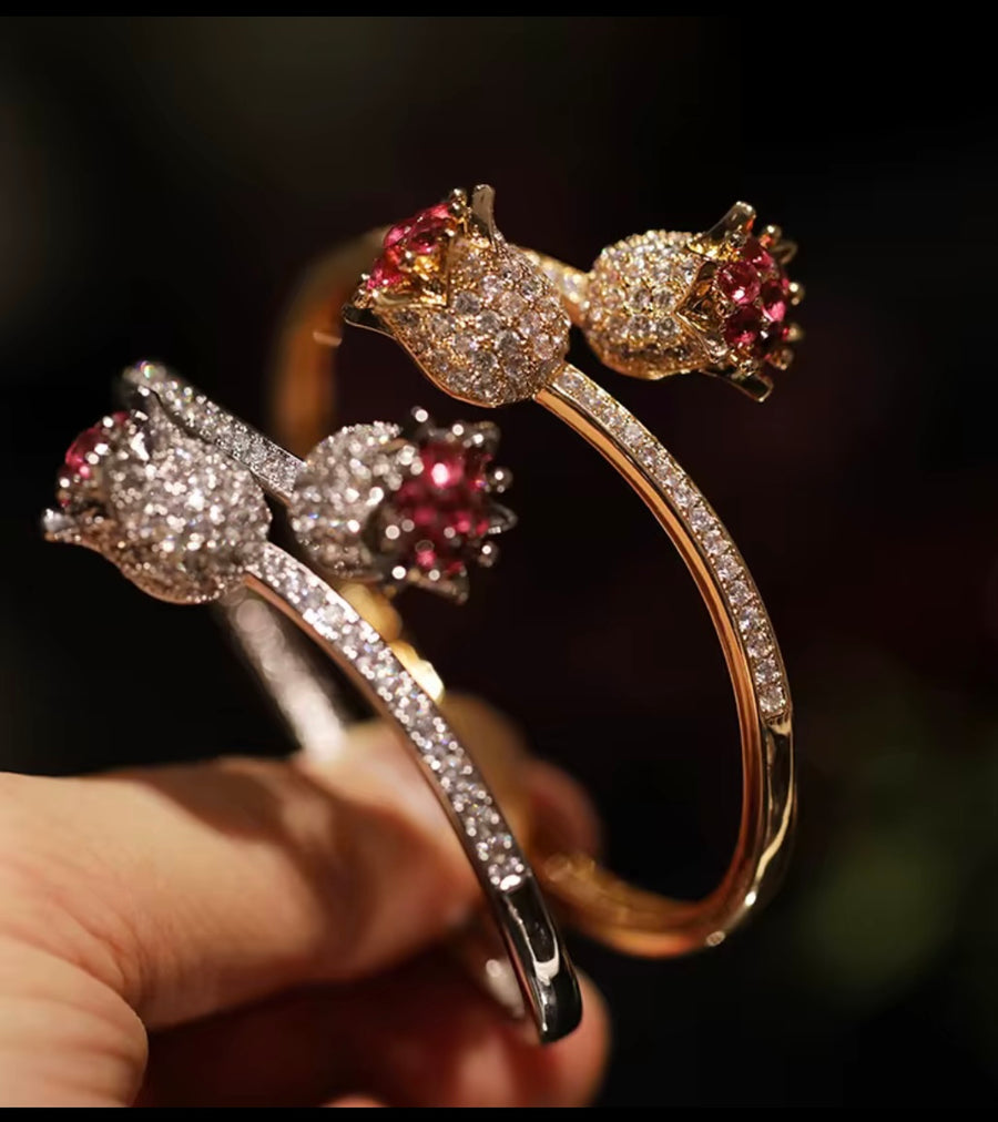 Eternal Bloom Rose Bangle