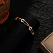 Holden It Together Safety Pin Bracelet