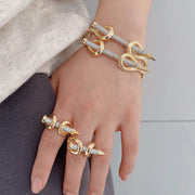 Trident bangle